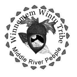 WINNEMEM WINTU TRIBE MIDDLE RIVER PEOPLE C SISK '99 logo
