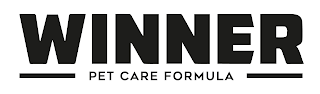 WINNER PET CARE FORMULA logo