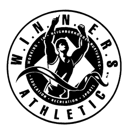W.I.N.N.E.R.S. ATHLETIC WORKING IN NEIGHBORHOODS NURTURING EDUCATION RECREATION SPORTS logo