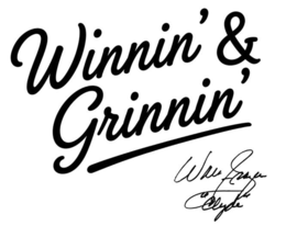 WINNIN' & GRINNIN' WALT FRAZIER "CLYDE" logo