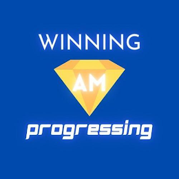 WINNING AM PROGRESSING logo