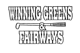 WINNING GREENS & FAIRWAYS logo