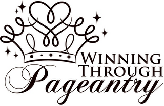 WINNING THROUGH PAGEANTRY logo