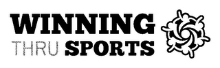 WINNING THRU SPORTS logo