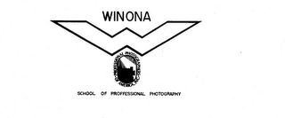 WINONA SCHOOL OF PROFESSIONAL PHOTOGRAPHY PROFESSIONAL PHOTOGRAPHERS OF AMERICA, INC. logo