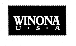 WINONA U S A logo
