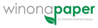 WINONAPAPER BY WILDMAN BUSINESS GROUP logo