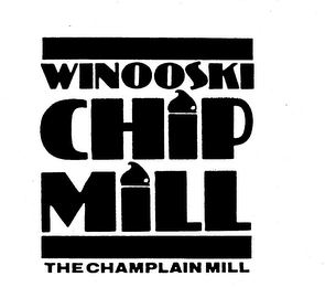 WINOOSKI CHIP MILL THE CHAMPLAIN MILL logo