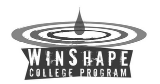 WINSHAPE COLLEGE PROGRAM logo