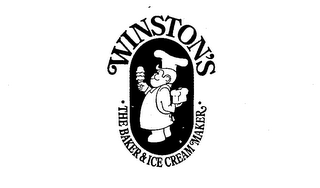 WINSTON'S THE BAKER & ICE CREAM MAKERS logo