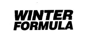 WINTER FORMULA logo