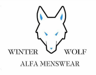 WINTER WOLF ALPHA MENSWEAR logo
