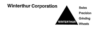 WINTERTHUR CORPORATION WINTERTHUR SWISS PRECISION GRINDING WHEEL logo