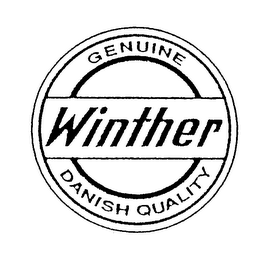 WINTHER GENUINE DANISH QUALITY logo