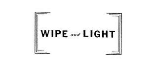 WIPE AND LIGHT logo