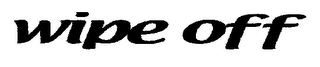 WIPE OFF logo