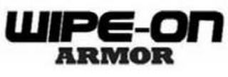 WIPE-ON ARMOR logo