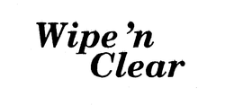WIPE'N CLEAR logo