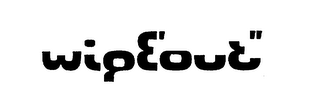 WIPE"OUT" logo