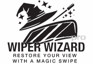 WIPER WIZARD PRO RESTORE YOUR VIEW WITH A MAGIC SWIPE logo