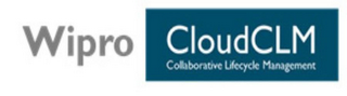 WIPRO CLOUDCLM COLLABORATIVE LIFECYCLE MANAGEMENT logo
