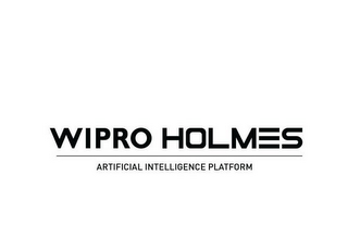 WIPRO HOLMES ARTIFICIAL INTELLIGENCE PLATFORM