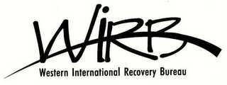 WIRB WESTERN INTERNATIONAL RECOVERY BUREAU logo