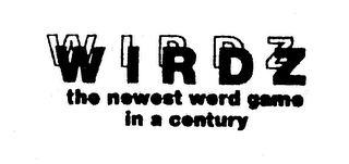 WIRDZ THE NEWEST WORD GAME IN A CENTURY logo