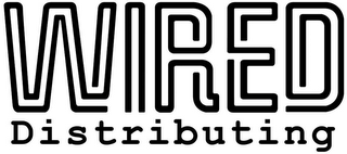 WIRED DISTRIBUTING logo