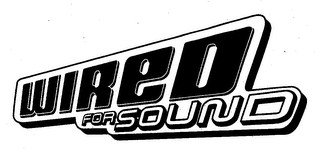 WIRED FOR SOUND logo