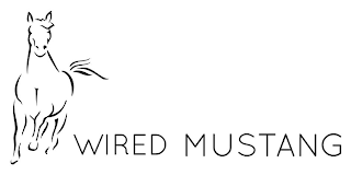 WIRED MUSTANG logo