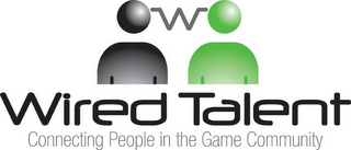 WIRED TALENT CONNECTING PEOPLE IN THE GAME COMMUNITY logo