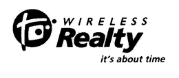 WIRELESS REALTY IT'S ABOUT TIME logo