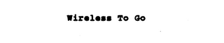 WIRELESS TO GO logo