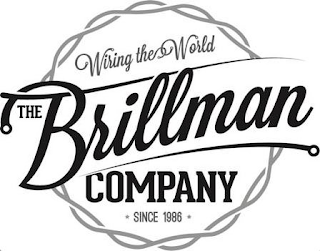 WIRING THE WORLD THE BRILLMAN COMPANY SINCE 1986 logo