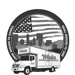 WIRKS WIRKS MOVING & STORAGE LARGE ENOUGH TO HANDLE SMALL ENOUGH TO CARE logo