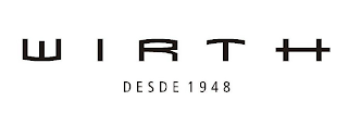 WIRTH DESDE 1948 logo