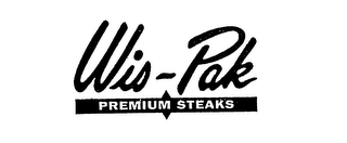 WIS-PAK PREMIUM STEAKS logo