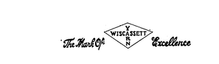 WISCASSETT YARN THE MARK OF EXCELLENCE logo