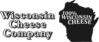 WISCONSIN CHEESE COMPANY 100% WISCONSIN CHEESE logo