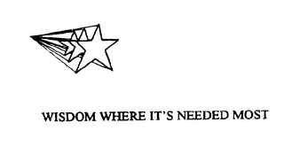 WISDOM WHERE IT'S NEEDED MOST logo