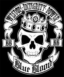 WISDOM·INTEGRITY·POWER BB BB BLUE BLOOD logo