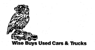 WISE BUYS USED CARS & TRUCKS logo
