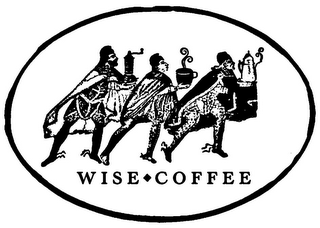 WISE COFFEE logo