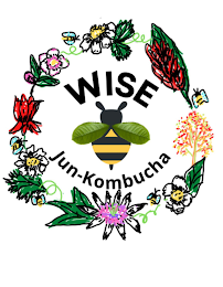 WISE JUN-KOMBUCHA logo