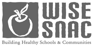 WISE SNAC BUILDING HEALTHY SCHOOLS & COMMUNITIES logo