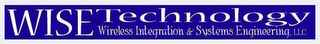 WISE TECHNOLOGY WIRELESS INTEGRATION & SYSTEMS ENGINEERING, LLC logo