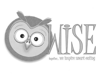 WISE TOGETHER WE INSPIRE SMART EATING logo