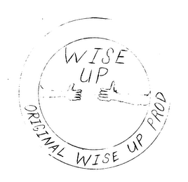 WISE UP ORIGINAL WISE UP PROD logo