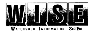 WISE WATERSHED INFORMATION SYSTEM logo